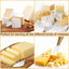 Set 8 Cuchillos Queso Acero Inox Asa Madera