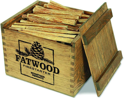 Caja madera Fatwood Firestarter 12lb