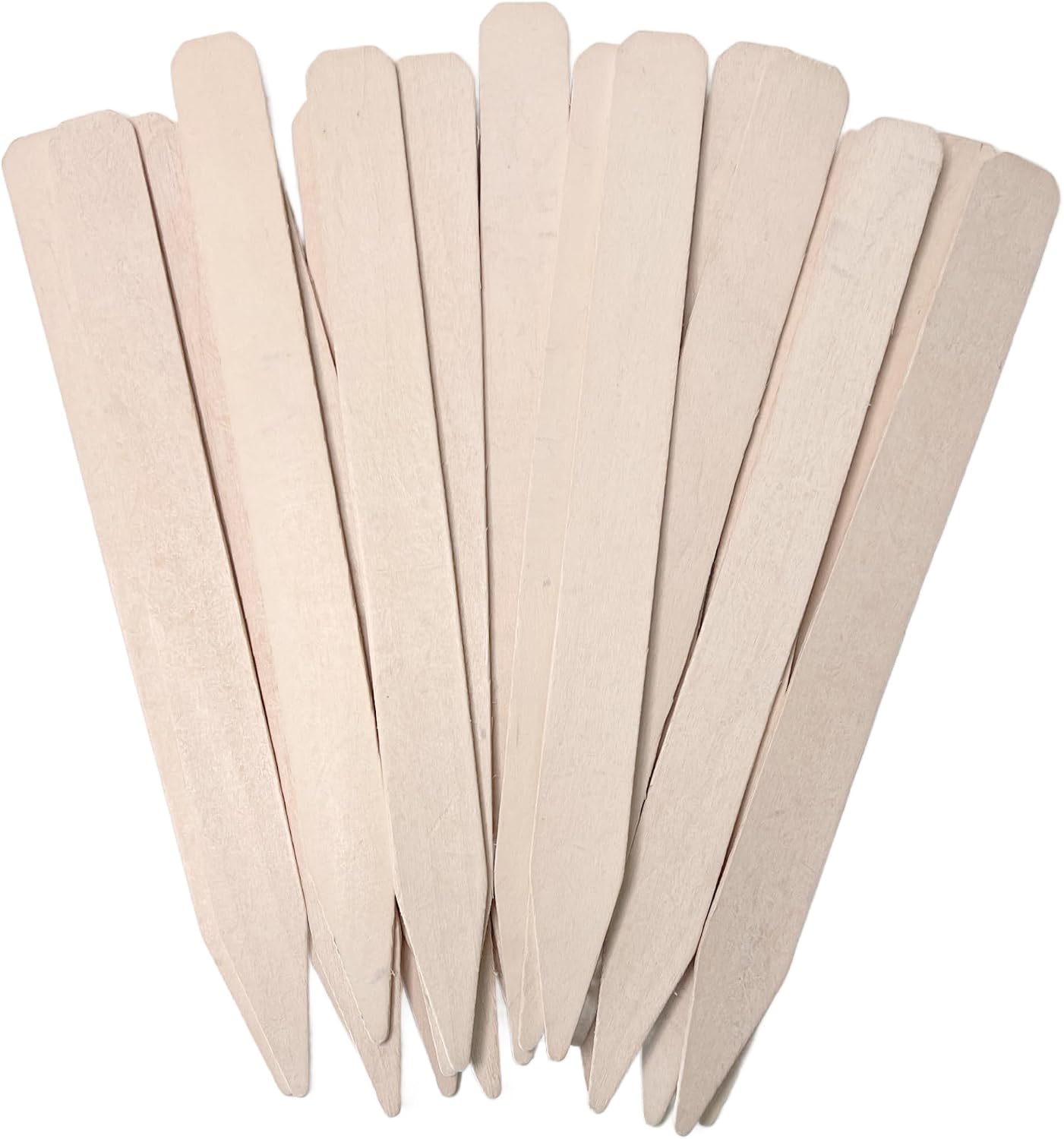 Marcadores madera 10 pulg plantas campo jardín set 25