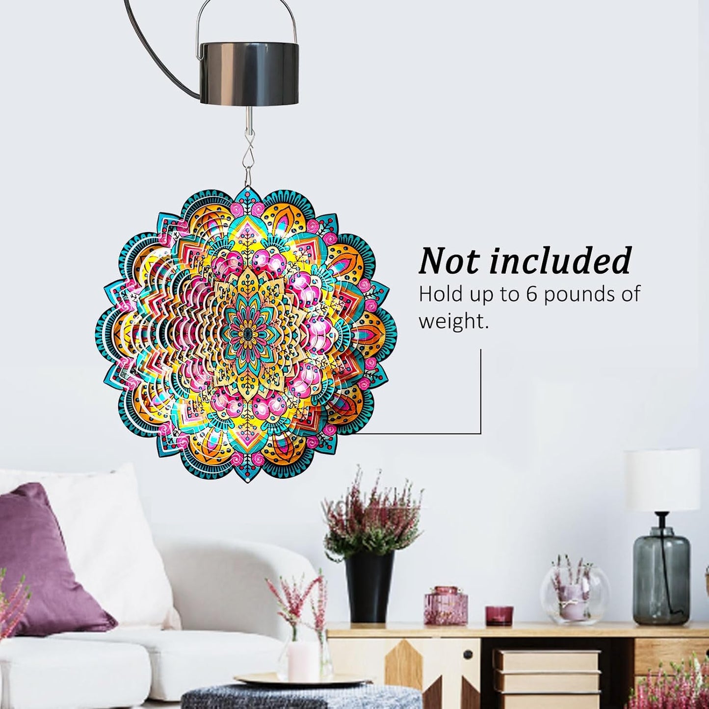 Enchufe motor giratorio para cuna bebé y decoración