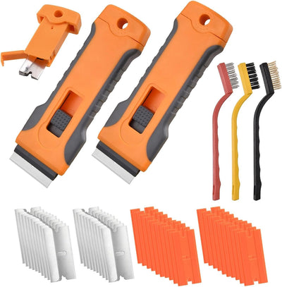 Set limpiador retráctil 40 cuchillas ergonómico ventanas suelos