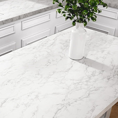 Papel tapiz encimera mármol gris y blanco extraíble impermeable