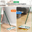 4 Pzas Cabezales Microfibra para Mopa Libman Reutilizables