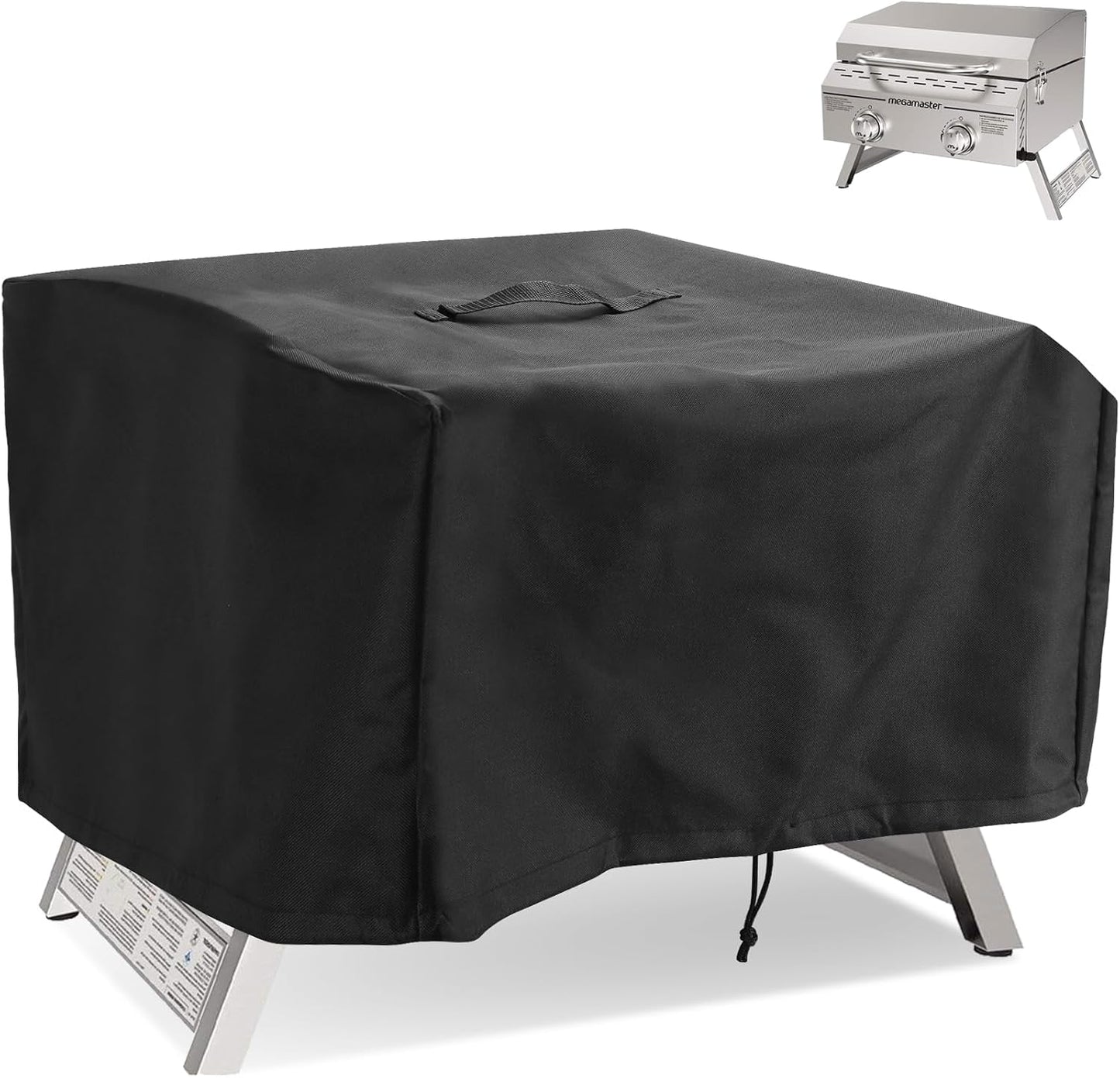 Cubierta parrilla mesa propano 22x21pulg impermeable