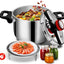 Olla presión acero inox 4qt para estufa comercial