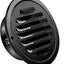 Ventilador acero inox 6pulg redondo para secadora malla negro