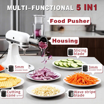Accesorios para trituradora acero inox KitchenAid 5 cuchillas