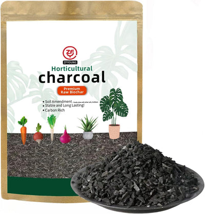 Carbón activado orgánico para jardín y invernadero 300g
