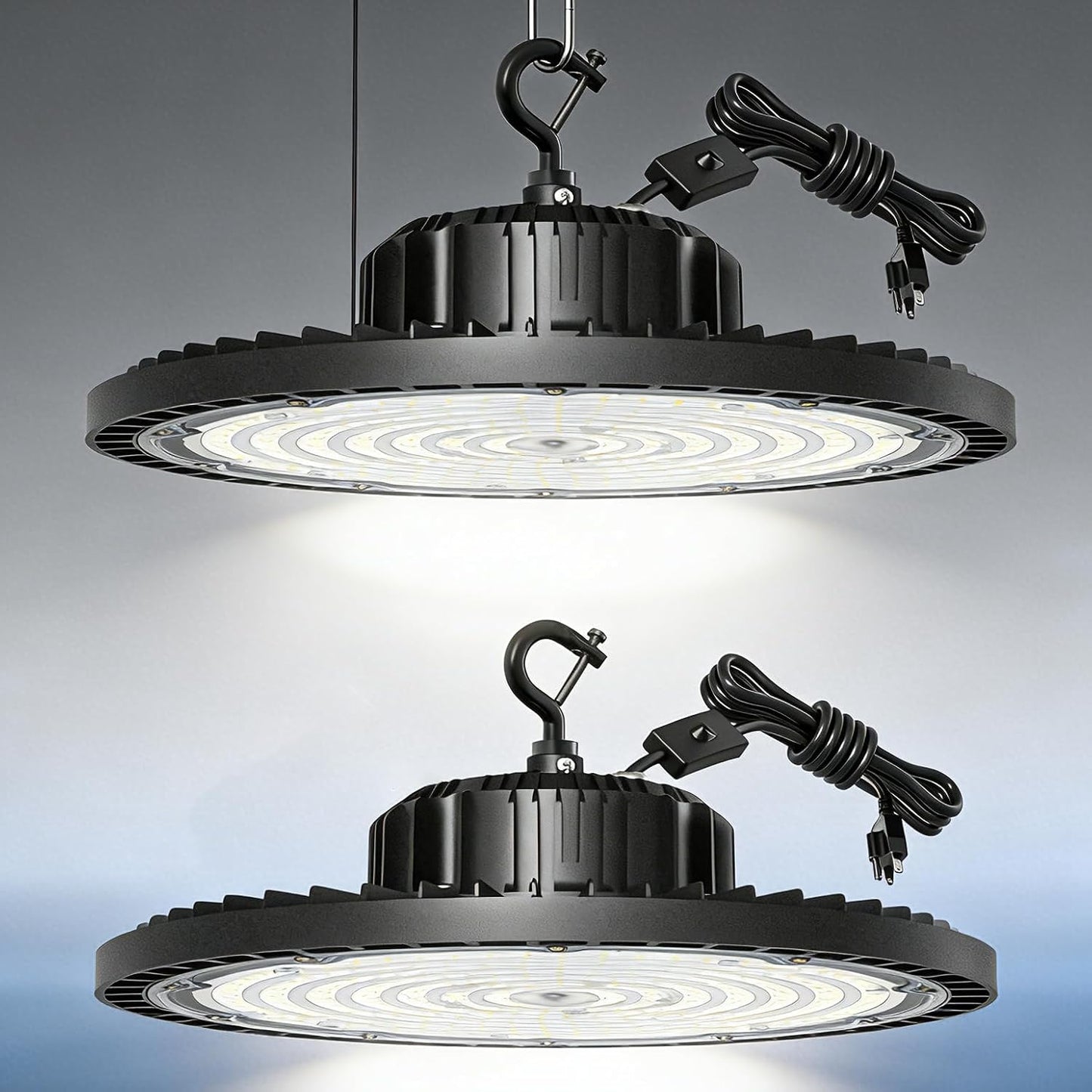 Luz LED alta bahía enchufable 6.6pulg