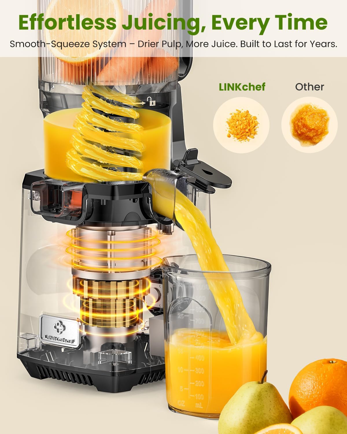 Exprimidor frutas Tritan sin BPA 1.8L 5.118pulg