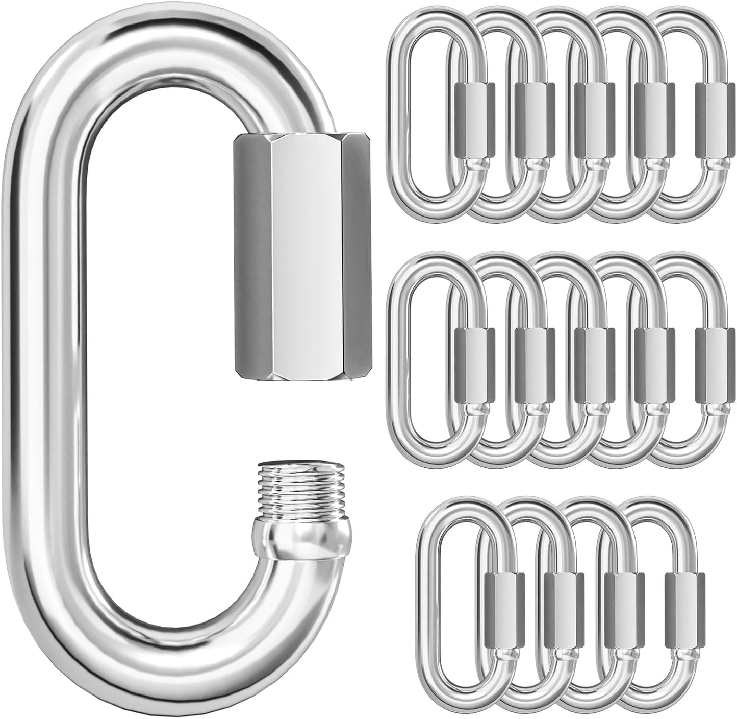 Conectores cadena M7 9/32 acero inox 304 para hamaca