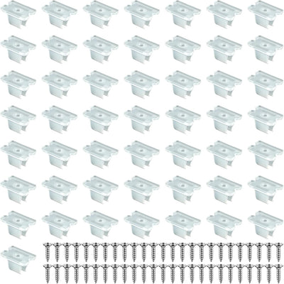 Set 50 clips neón soporte tira LED 0.197-0.236pulg