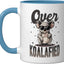 Taza Cerámica Koalafied Con Dibujo Koala Azul Blanco