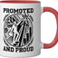 Taza Cerámica Profesional Roja/Blanca
