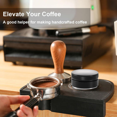 Distribuidor de café nivelador compatible con herramienta profesional