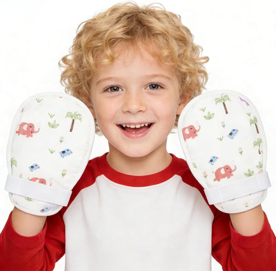 Guantes seguridad joven correa ajustable suave 2uds