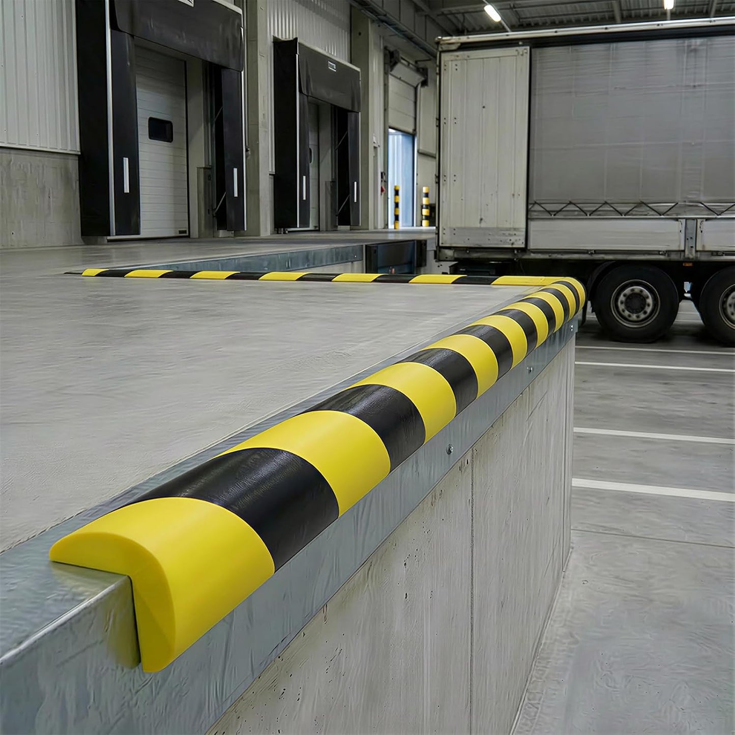 Protectores pared espuma NBR autoadhesivo 16.4pies rayas