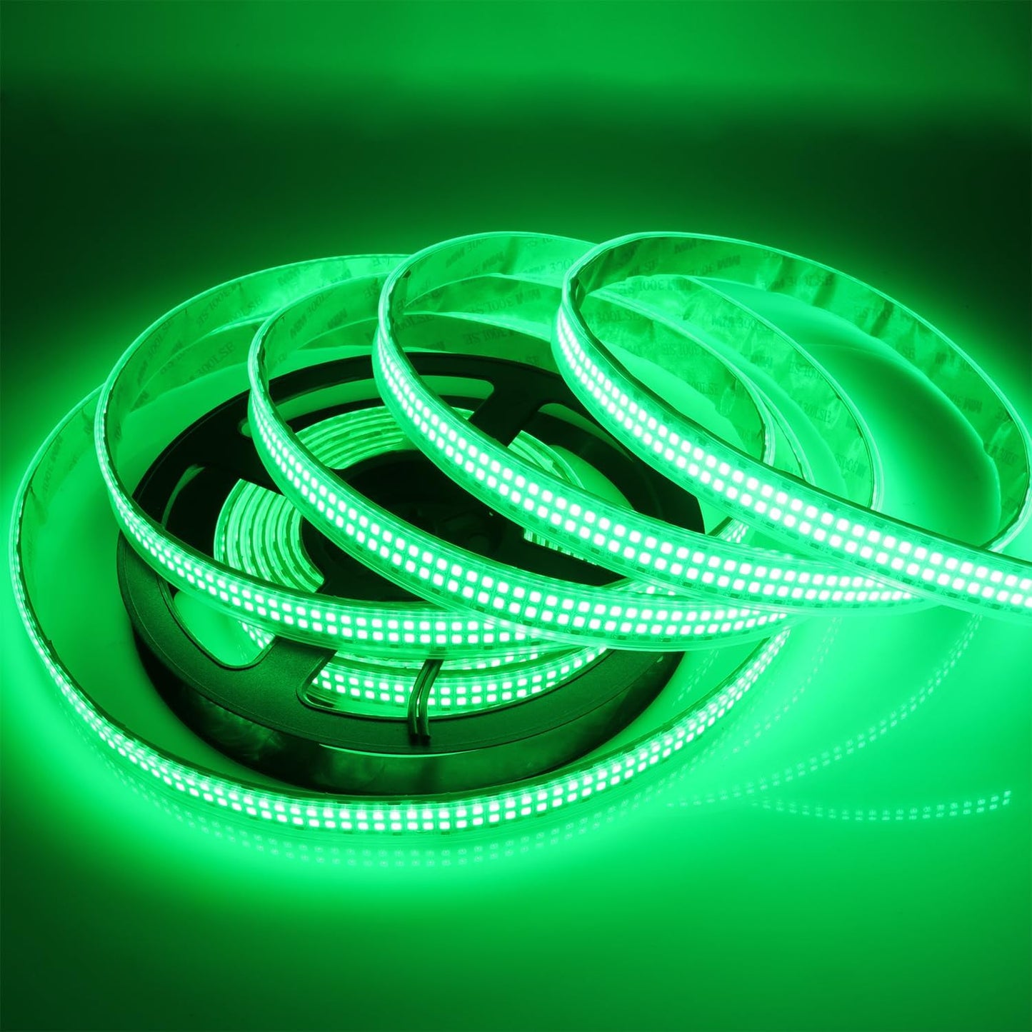 Tira LED verde 12V exterior 16.4ft 2400 LED IP67 flexible