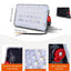2 Luces LED Inundación Exterior IP65 Reflector Blanco