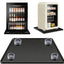 Alfombrilla silicona nevera 24x24pulg con almohadillas elevadoras