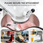 Tornillo pulgar aluminio 6061 para mezcladores KitchenAid