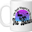Taza de cerámica para pianista retro blanco