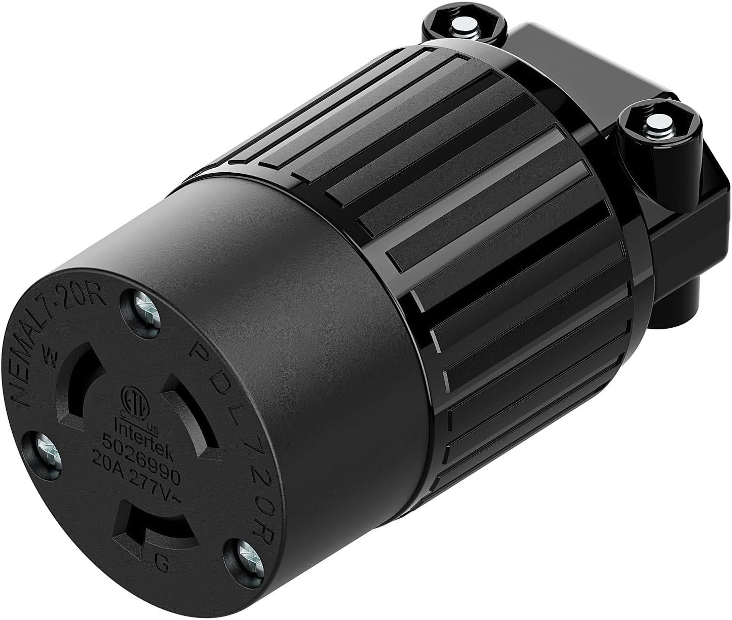 Enchufe L7-20R 20A 277V conector CA hembra grado industrial