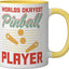 Taza Cerámica Fluidez Amarillo/Blanco