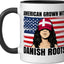 Taza Cerámica Girl Pride Dinamarca Negro/Blanco
