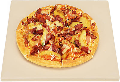 Piedra pizza cordierita 12x12pulg para horno RV con raspador