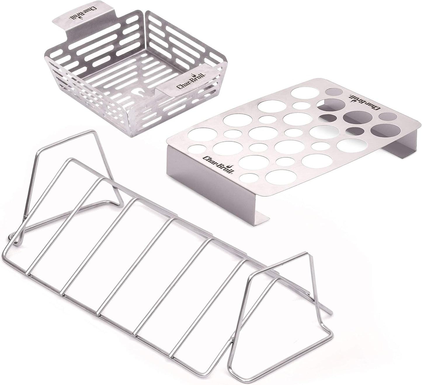 Kit Grill Plus Char-Broil para costillas y asados