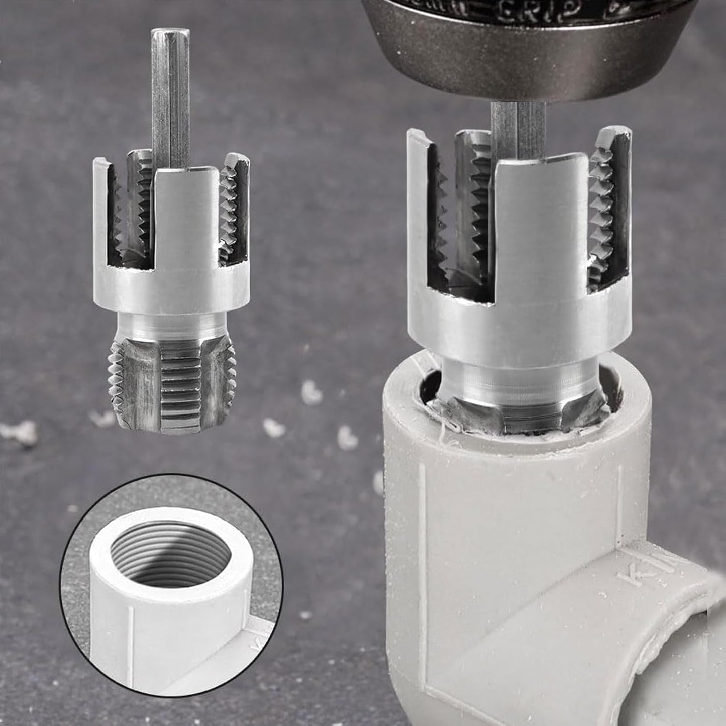 Llave tubería 4en1 abridor universal PVC 1/2pulg