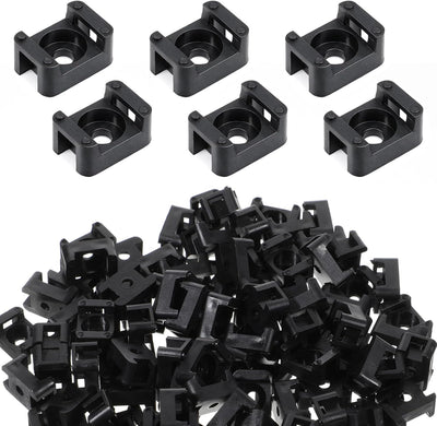 100 Bridas Cables 0.138pulg con Cremallera Soporte Hogar