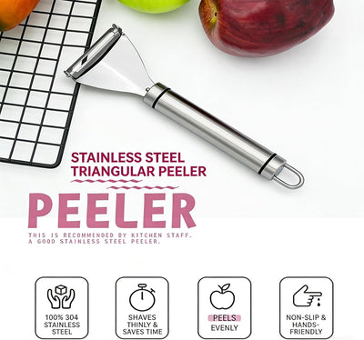 Pelador en Y acero inox para patatas zanahoria manzana