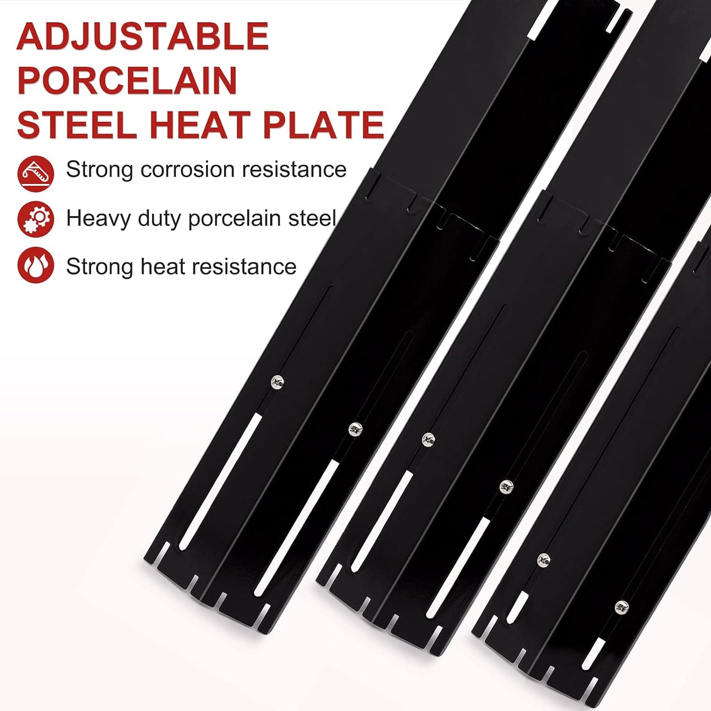 Placas térmicas ajustables para parrilla y cubiertas