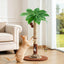 Poste rascador gatos 35pulg sisal bolas interactivas torre palmera