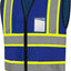 Chaleco seguridad Hi Vis con malla transpirable 5 bolsillos XL