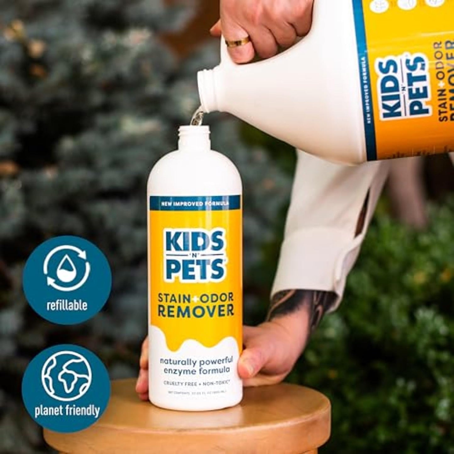 Removedor multiusos orina mascotas y olores alfombra sofá 32oz