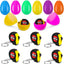 6 Paquetes Huevos Pascua con Llavero Cinta Métrica Regalo Adultos