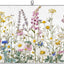 Tapete de secado de platos reversible floral 18x24 pulgadas