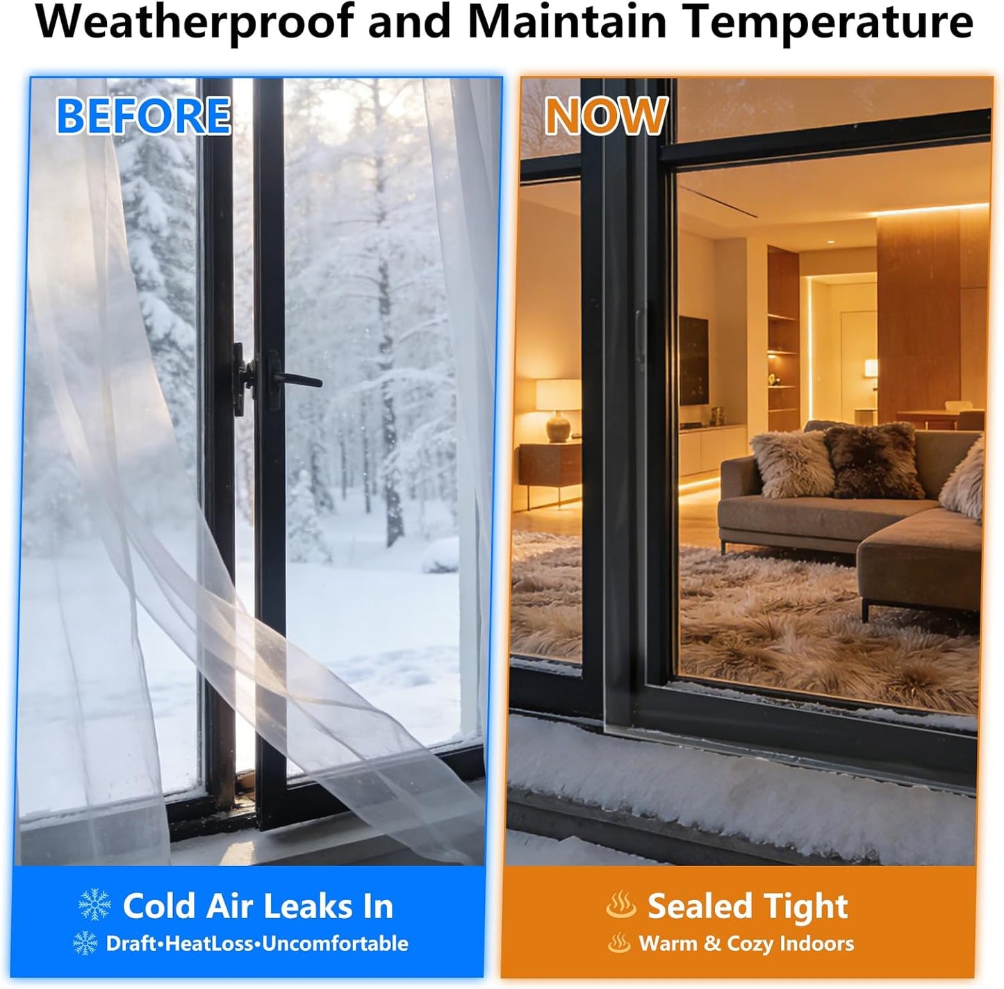 Cinta sellado transparente 2pulg x33pies 20mils impermeable