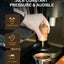 Manipulador café 2.28pulg 3 resortes 30lb sonido Barista