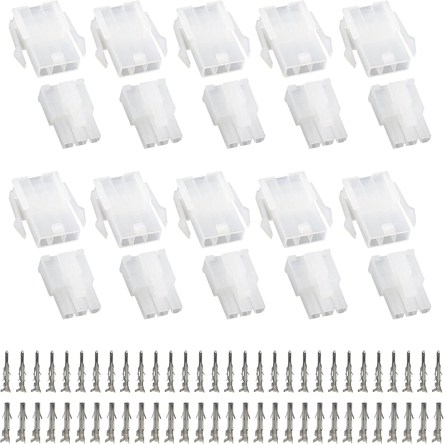 Kit conectores 3 pines comp Molex 10 kits a juego