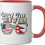 Taza cerámica USA Nepal Pride Roja/Blanca