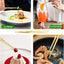 Pinzas cocina acero inox 304 extralargas puntas dentadas