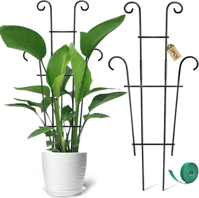 Enrejado plantas trepadoras 23pulg resistente 2uds
