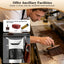 Caja café expreso con barra extraíble base antiderrap 100% blanca