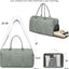 Bolsa viaje Weekender mujer verde extra grande