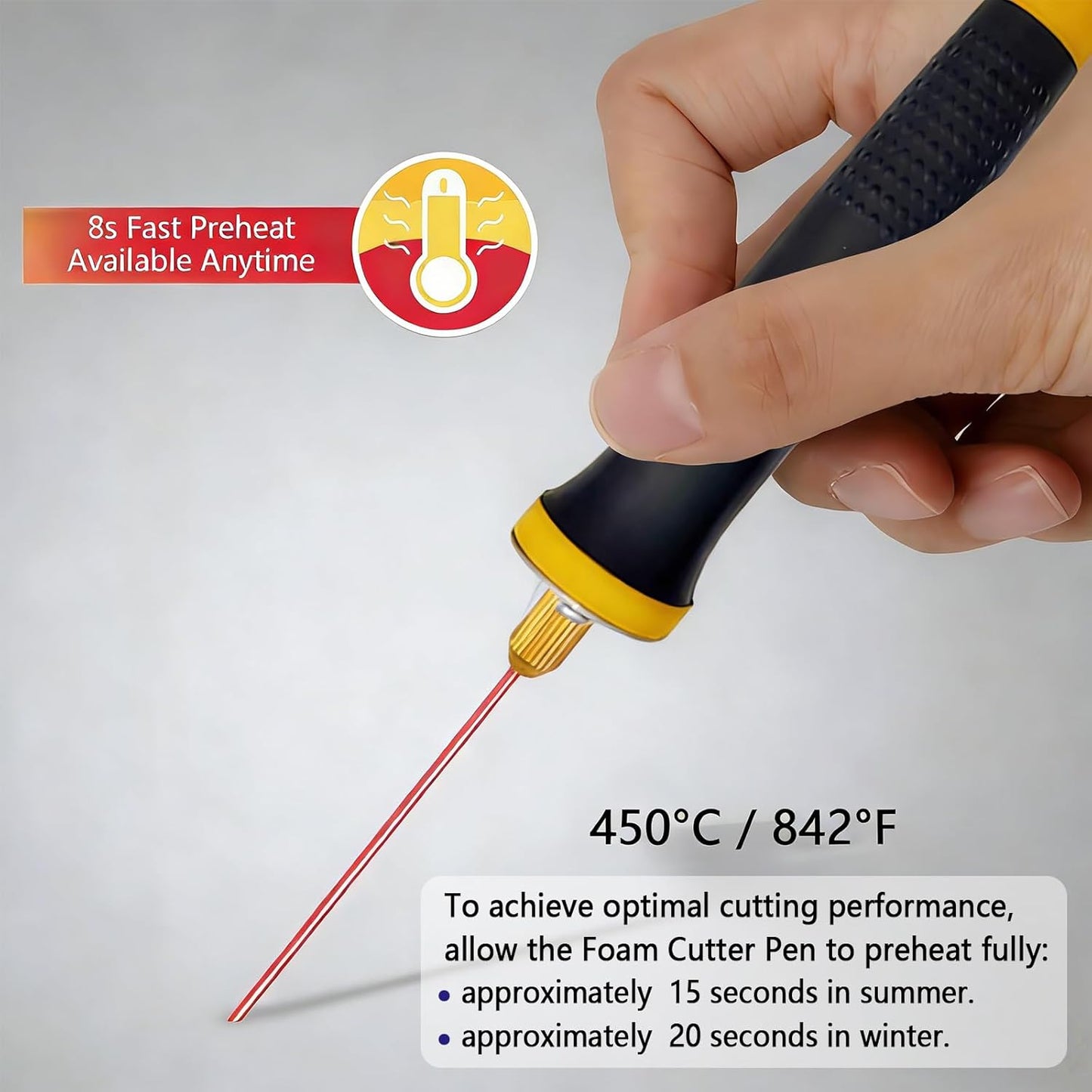 Kit cortador espuma caliente 30W con 2 bolígrafos de corte