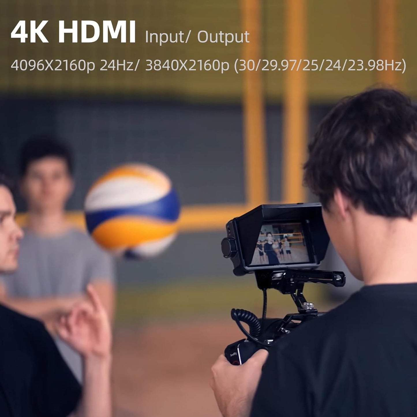 Monitor HDMI 4K 5.5pulg 1200nits HDR visible luz dia